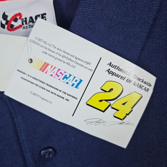 Chase Authentics 2007 Jeff Gordon Polo Shirt Size XL Dupont NEW NWT Embroidered - Picture 6 of 14